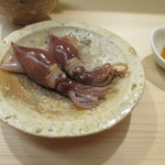 日本橋蛎殻町 すぎた - ホタルイカの味噌漬け