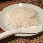 ベンガル料理プージャー - バスモティライス250円