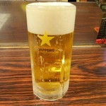 鳥福 - 生ビール