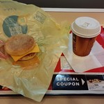 McDonald's - ソーセージマフィンコンビ 200円