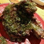 ビストロ シン 2 - 【2016年10月】仔羊骨付きシャンクのオーブン焼き：1,150円
      