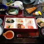 Sukai Resutoran 'Tanchou' - 和定食 おかゆ＋ホッケ