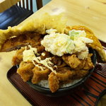 竹家食堂 - あげあげ丼アップ１