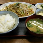 Seimiya Daishokudou - 野菜炒め定食 700円