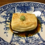 倉野屋 - 2016.10.下旬3品目白子風チーズ豆腐