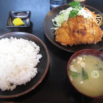 焼かつの店かつ亭 - 20161029　焼きかつ定食　620円