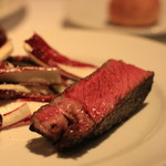 イノウエ グリリア - 2016年１０月短角牛のグリル　お野菜を添えてもらいました（追加料金あり）