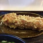 うどん 丸香 - 2016年10月 うどん丸香 ちくわ天 180円