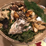 旬菜 おぐら家 - 天然きのこ