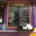Crispy Grindz - メニューたくさんあります