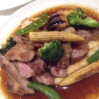 Les Jardin des dodine - 豚のロースト仕上げ