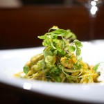 TACUBO - モンサンミッシェル産ムール貝とブロッコリー・カラスミのトンナレッリ