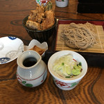 Sobadokoro Hibiki - せいろそばとミニ野菜天丼