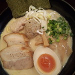 らーめん なが田 - 特製 鶏だしらーめん \1100