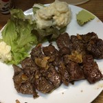 立呑み きむらや - ミスジステーキ