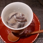 竹ざき - 香茸のスープ、百合根