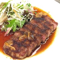 寿司竹 - H28.9月 ステーキも毎回頼むなー笑