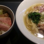 煮干し中華そば一燈 - 鴨白湯そば～カモーン５号(９日目)