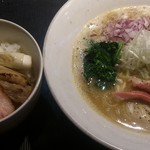 煮干し中華そば一燈 - 鴨白湯そば～カモーン５号(最終日・１０日目)