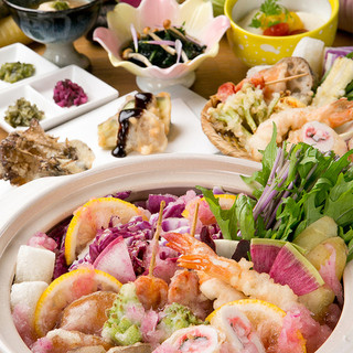 カウンターお野菜天ぷら mego_0