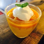 Coconut Mango Pudding