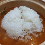 焼き鳥みかみ - ライス投入♪