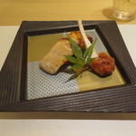 寿司 向月 - 鰆の柚庵焼き　三重