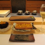 紫雲丹　鹿児島/紫雲丹　知多豊浜　殻付き