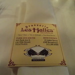 Les Halles - お店のカード