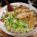 天下一品 - 長女の豚トロラーメン