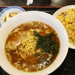 蘭蘭 - ラーメンチャーハンセット