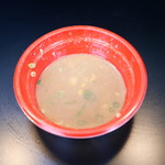 中華蕎麦 とみ田 - 3店舗コラボスープ割り『10周年記念 心のスープ割り～絆～』