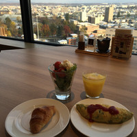北海道スカイテラス MINORI - 朝食 オムレツなど