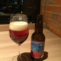 北海道スカイテラス MINORI - 大雪地ビール 700円。さわやかで美味しかった。