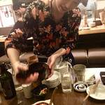 刺身と原始焼き ダイキチきんぎょ - 