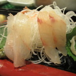 宝寿司分店 - 昆布〆カレイと・・・。