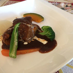 カフェレストラン  びすとろアン - メインの豚肩ワイン煮込み