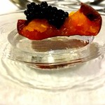 ウシマル - あや姫のオーブン焼き キャビア乗せ