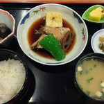 レストラン花茶屋 - 冷たい煮魚定食 750円