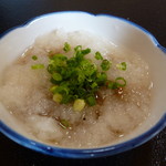 松月 - 大根おろしの黒酢で食べます～