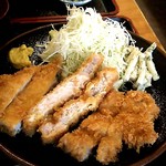 とんかつ　水泉 - とんかつ定食 ￥680