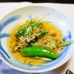 Soukaen - 油物　ジャコと三つ葉のかき揚げ