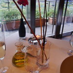 グリッシーニ2種類とオリーブオイルと塩