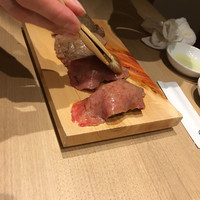 和牛焼肉じろうや 介 wagyu&sake 名古屋駅前本店 - 炙り握り