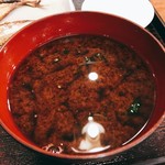めし屋 - 若布の味噌汁