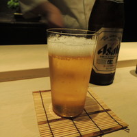 中目黒いぐち 麻布十番店 - ビールは瓶のみ