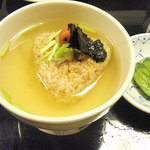 焼おにぎりのお茶漬け