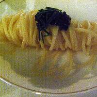マダム・トキ - キャビアの冷製パスタ（コースの１品）