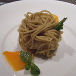 リストランテ ダ トシユキ - 和栗のモンブラン