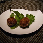 リストランテ ダ トシユキ - ミニコロッケとミニメンチカツ